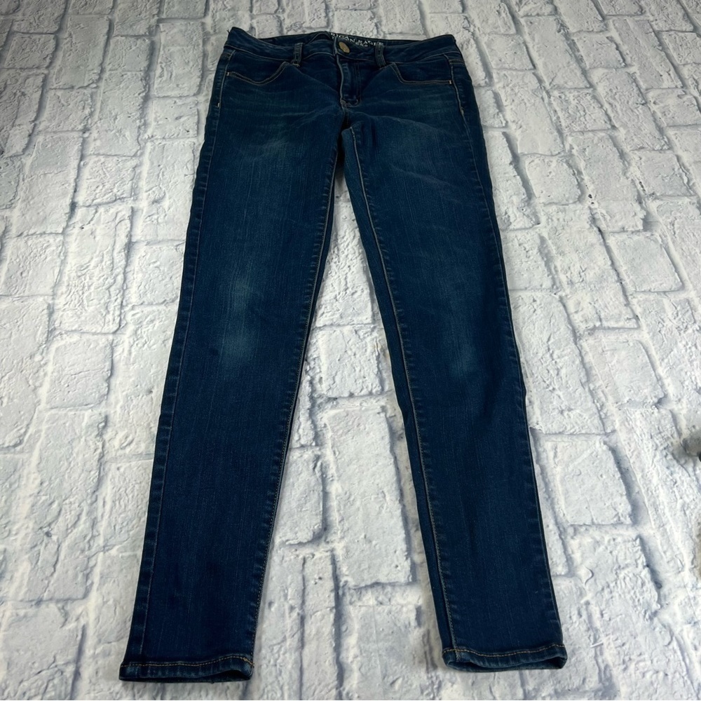 American Eagle outfitters super stretch skinny jeans size 4 tall jeans